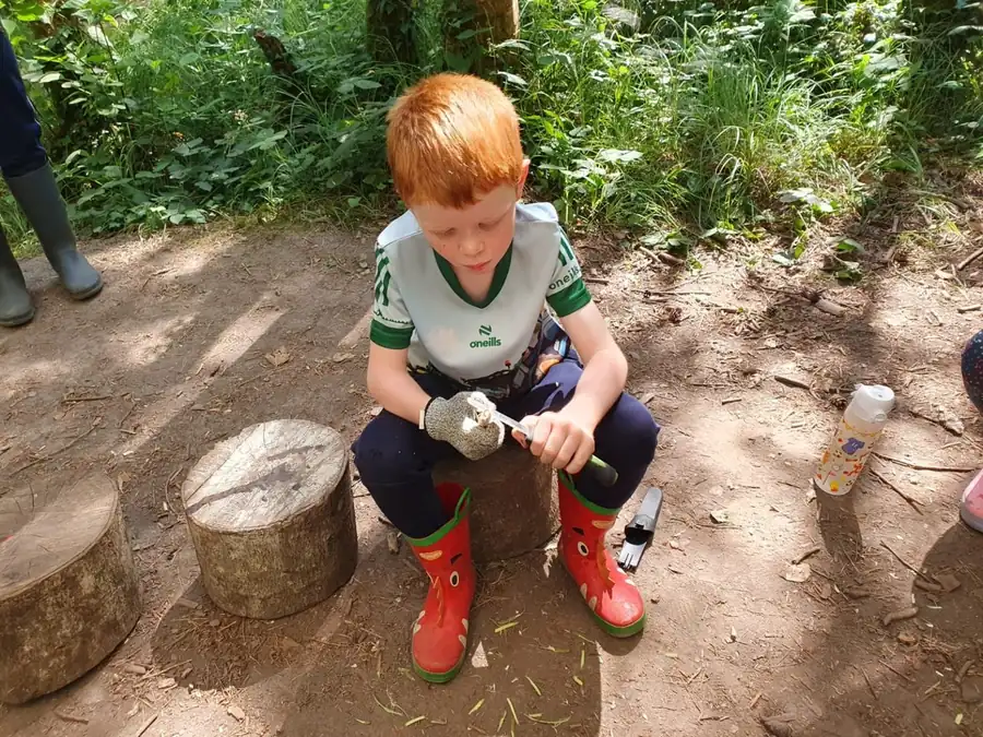 Learning practical outdoor skills
