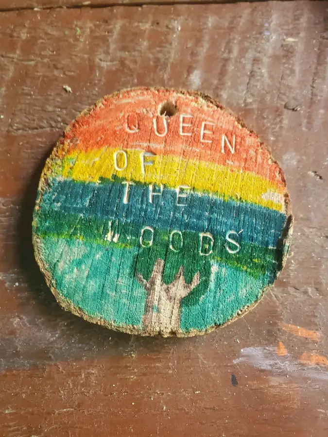 Forest School craft creation